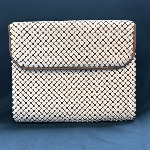 Vintage Whiting and Davis chain metal clutch and purse combo - Picture 5 of 17